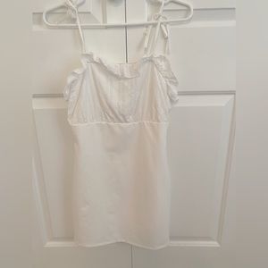superdown Abbie Mini Dress in White